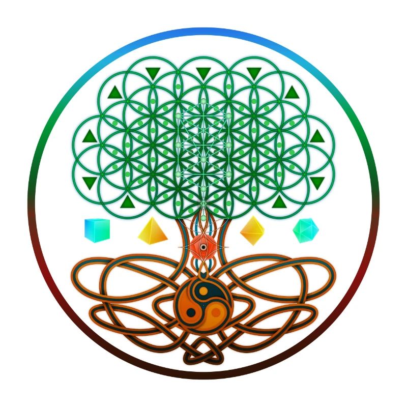 Baum des Lebens, Baum des Lebens, Heilige Geometrie