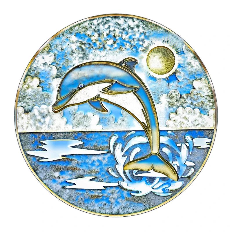 Dauphin mer Liberté