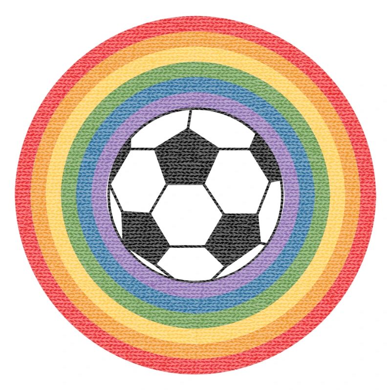 Fußball Regenbogen WM