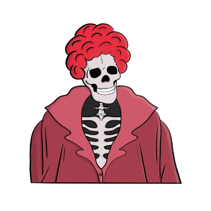 Stylish skull