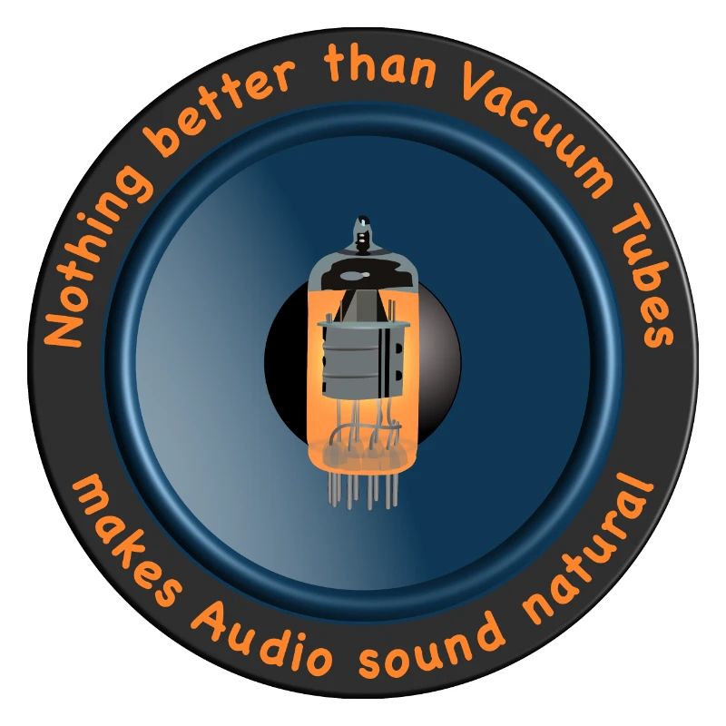 Loudspeaker with Vacuum Tube in Front