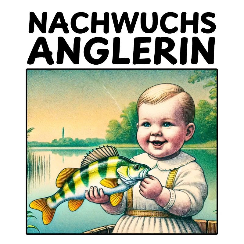 Young angler