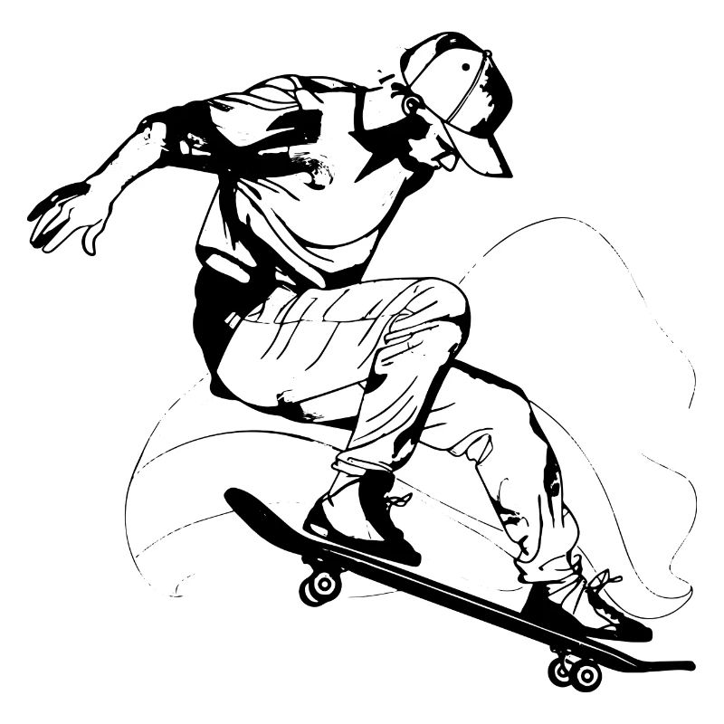 Skateboarding