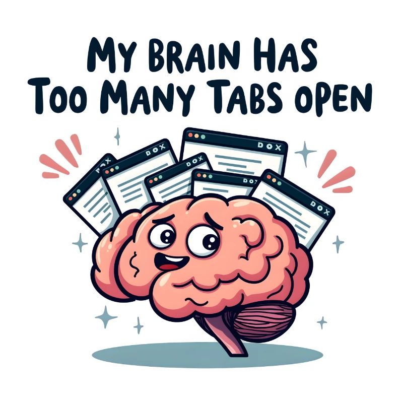 My brain has too many tabs open