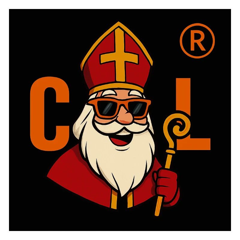 Sinterklaas avec lunettes de soleil