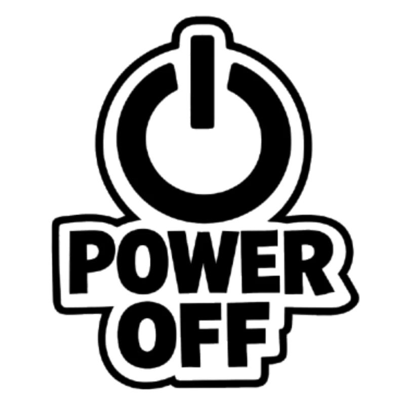 Power Off Icon Tee