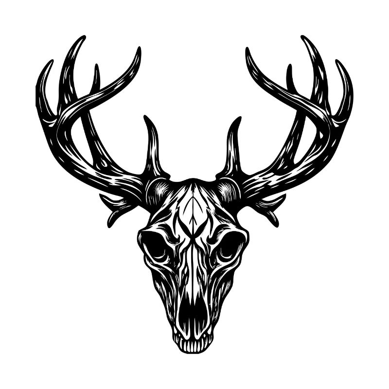 Crâne de cerf