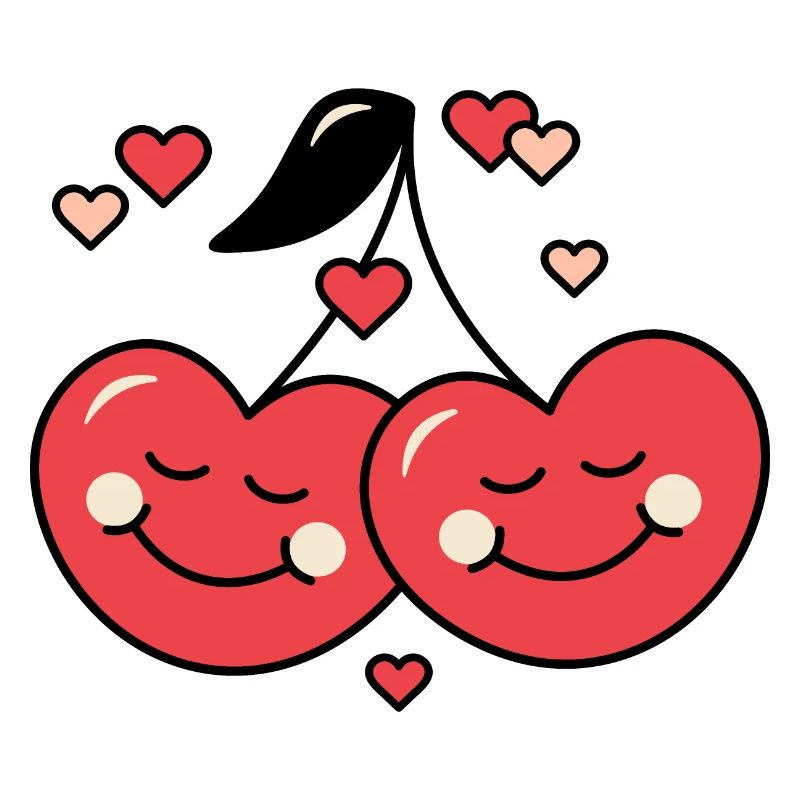Kirsche und Liebe