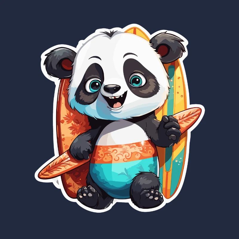 Panda / Tier / Zoo / Bambus / Wild / Kindlich