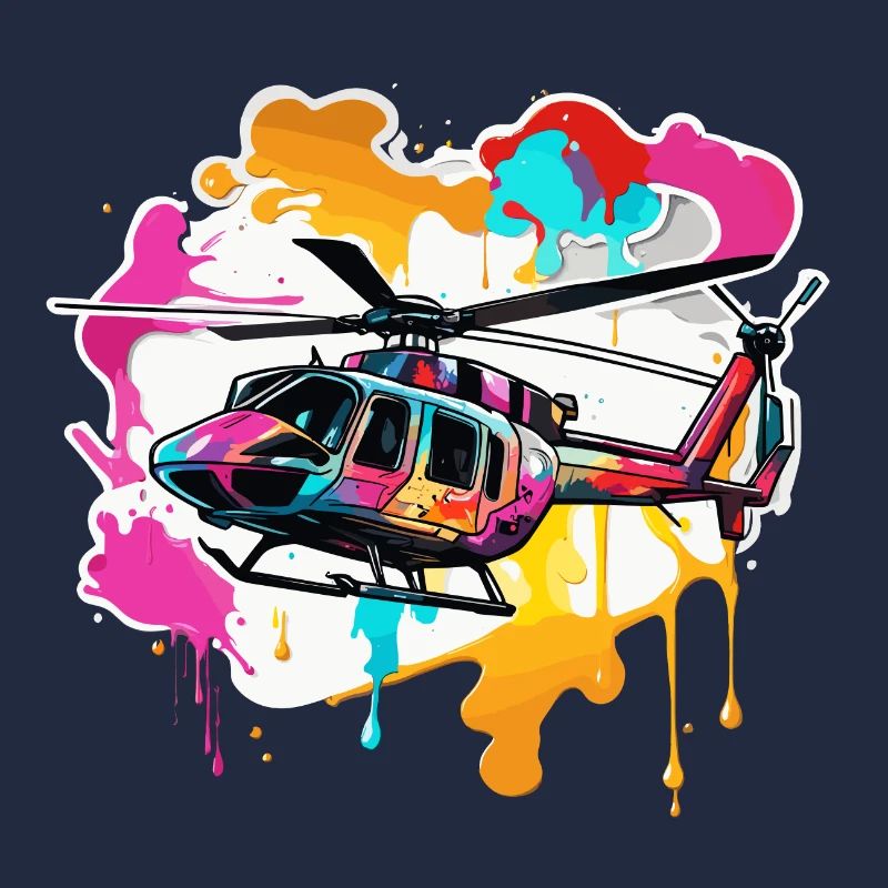 Helikopter / Hubschrauber / fliegen / Luftfahrt