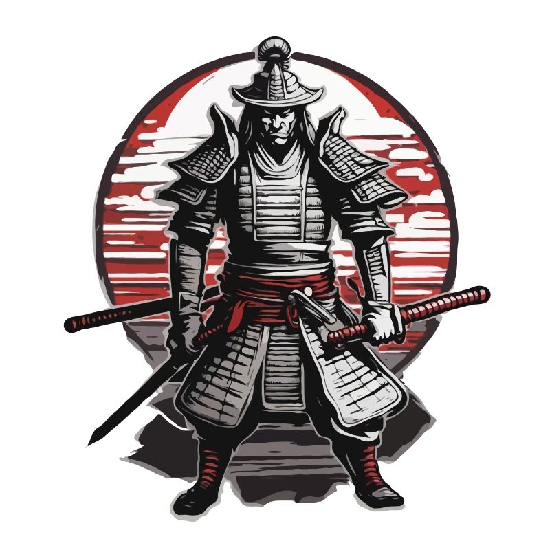 Samurai / Japanisch / Harakiri / Katana / Mann