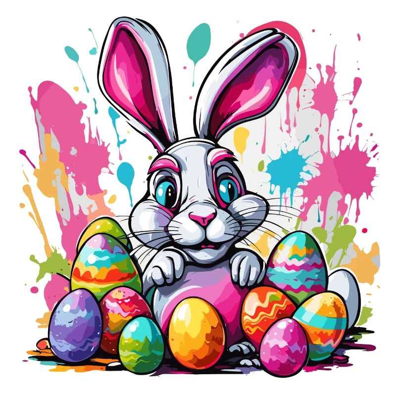 Easter Bunny / Easter / Eggs / Holidays / Easter