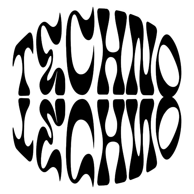 Conception de logo Techno liquid