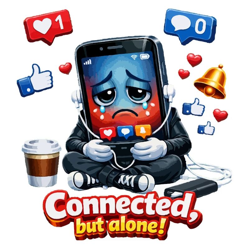 Connectés mais seuls