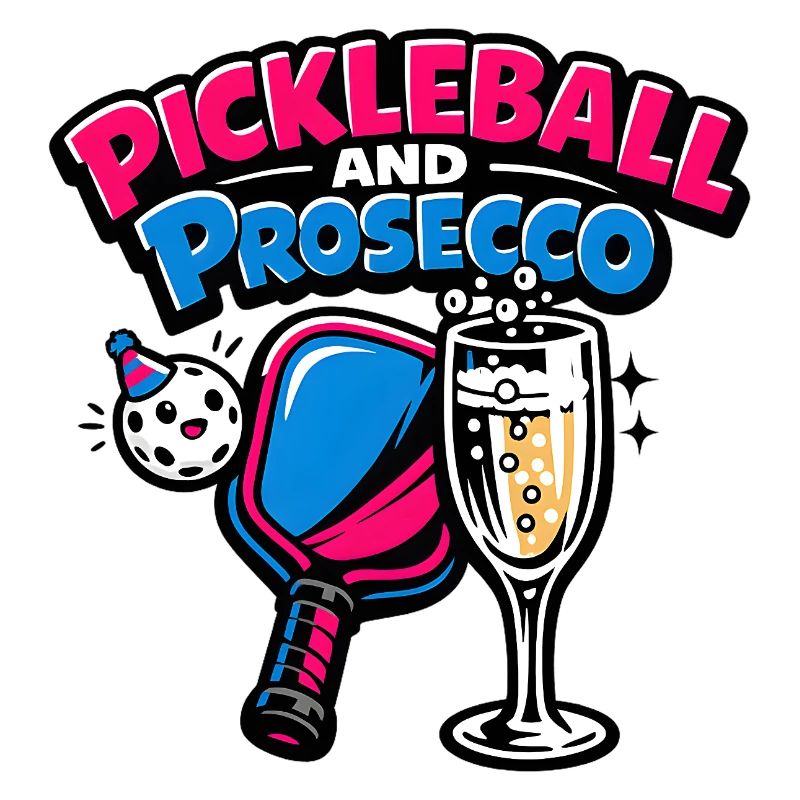 Pickleball Prosecco Logo
