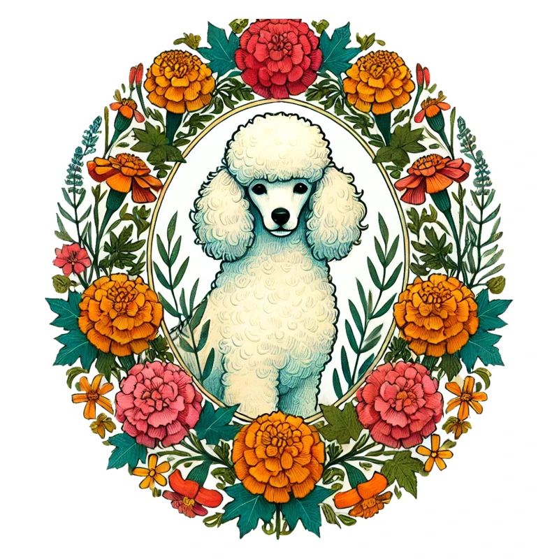Ringelblumen-Pudel