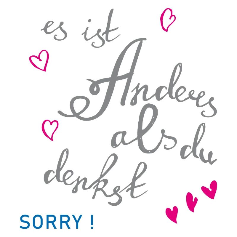 Désolé Entschuldigung