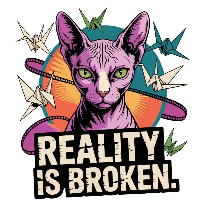 Broken Reality Cat