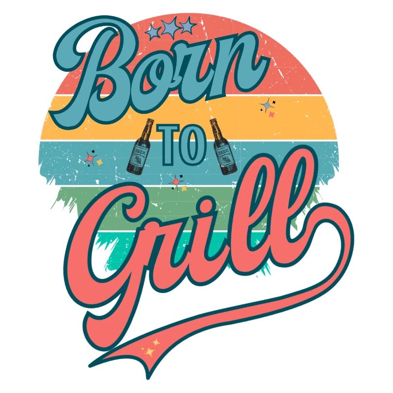Né pour griller rétro