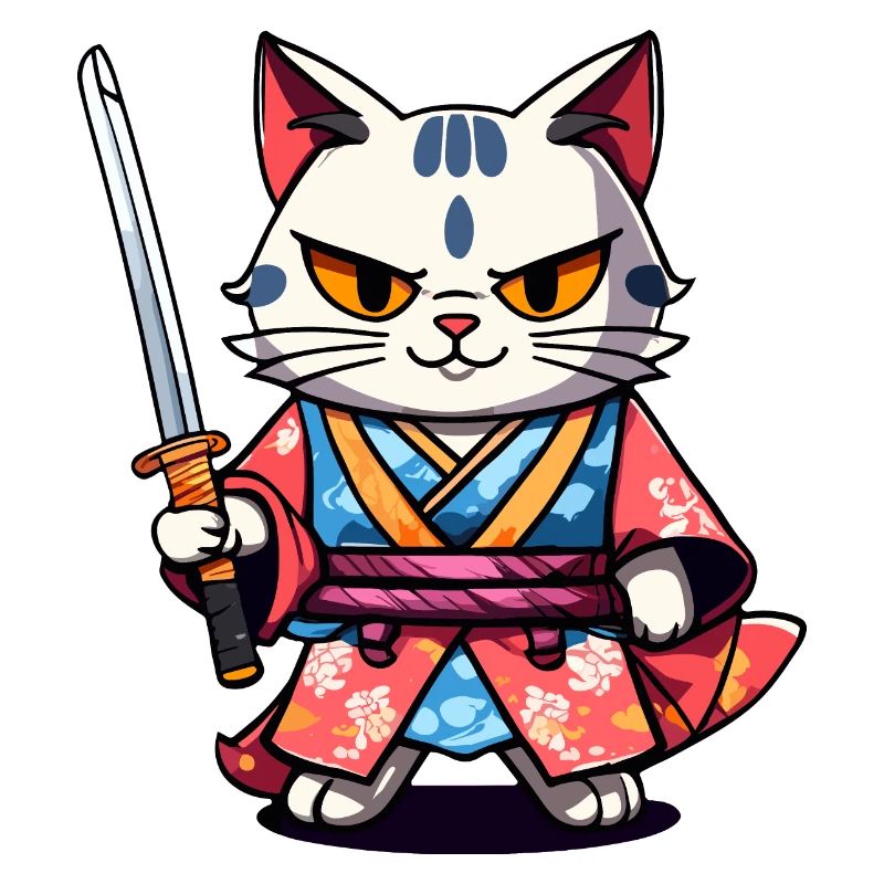 Samurai-Katze #34