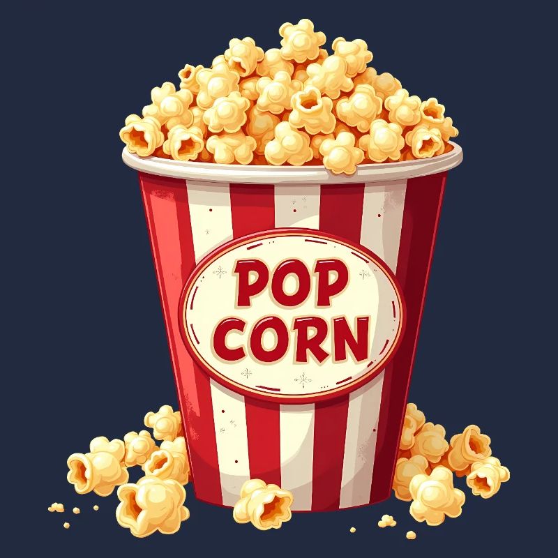 Popcorn Kostüm Fasching Karneval