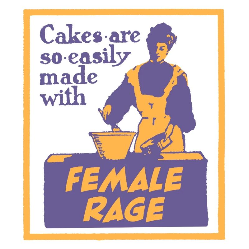 Gâteaux à base de rage féminine