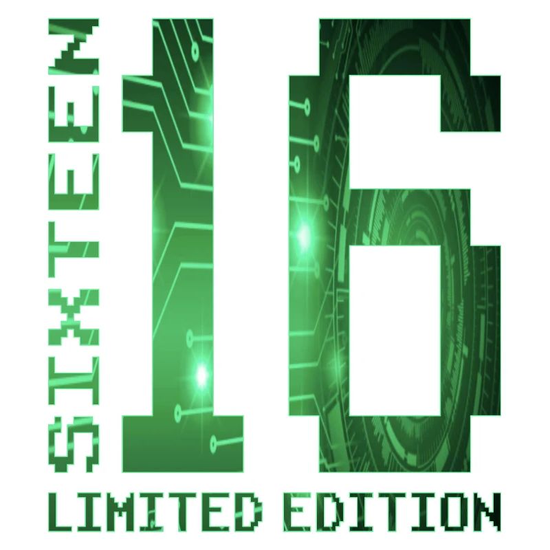 16. Geburtstag Limited Edition Pixel Zocker
