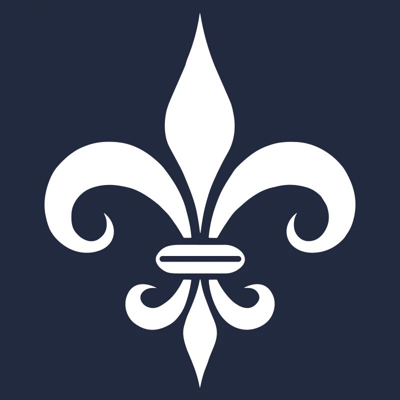 Conception majestueuse de lys français