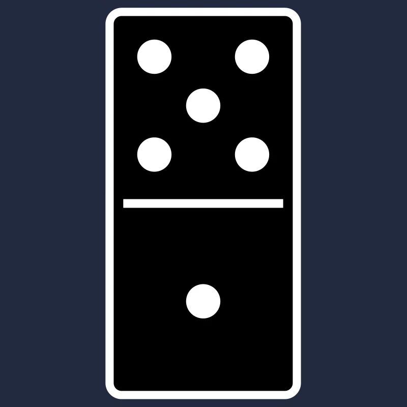 DOMINO STONE 5: 1 - VARIABLE COLOR - VECTOR DESIGN!