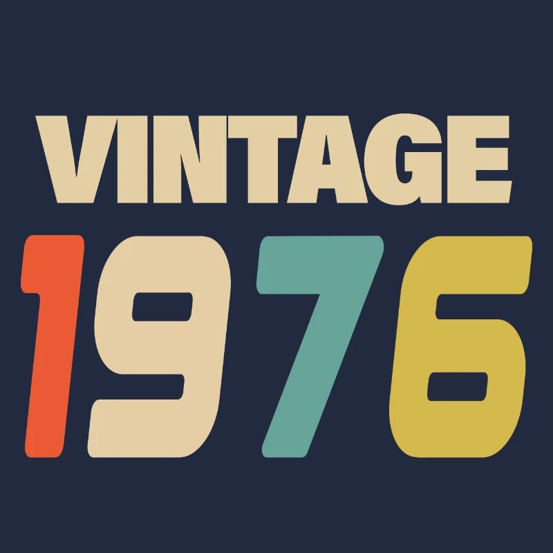 1976 Vintage Retro Classique 1976