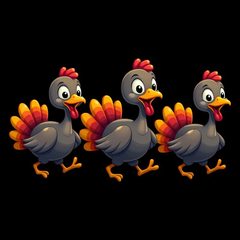 Bébé dinde de Thanksgiving