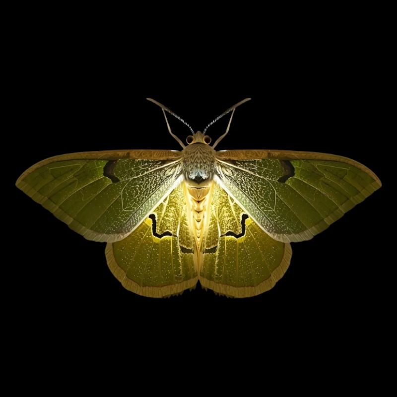 Papillon lumineux