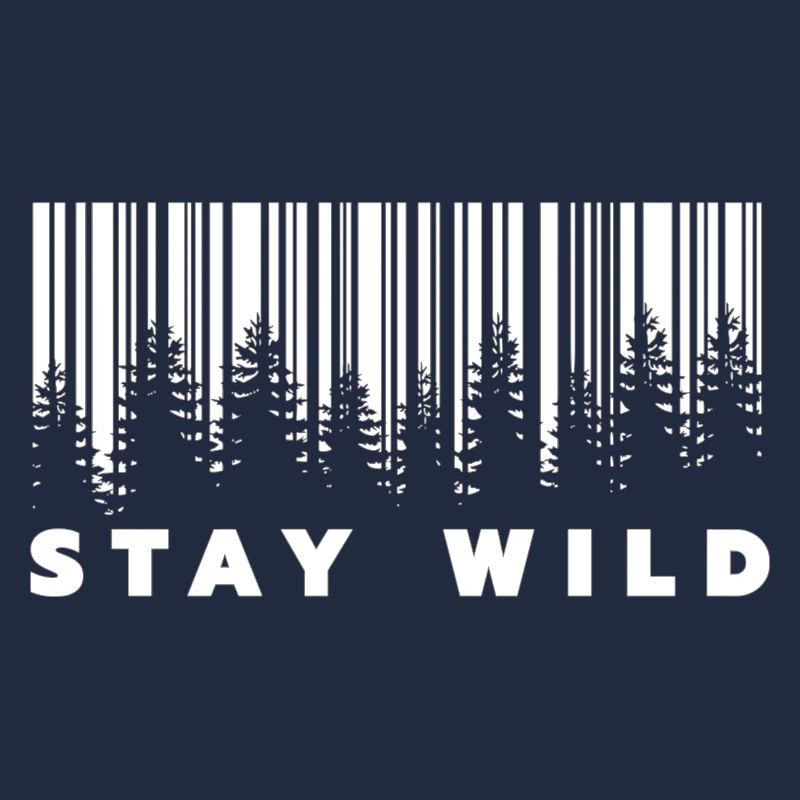 Code-barres Stay Wild Forest