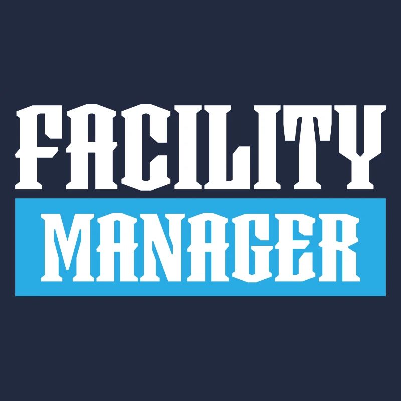 facility manager tshirt black
