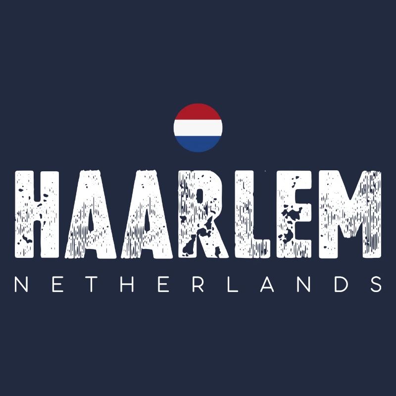 Haarlem Distressed Logo