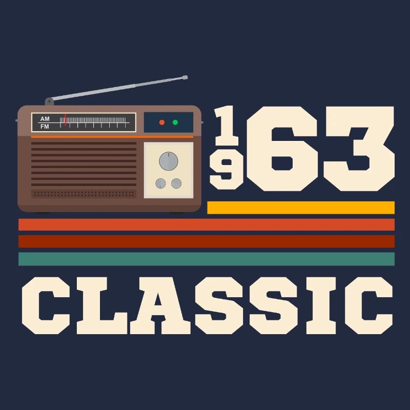 Anniversary 1963 retro classic