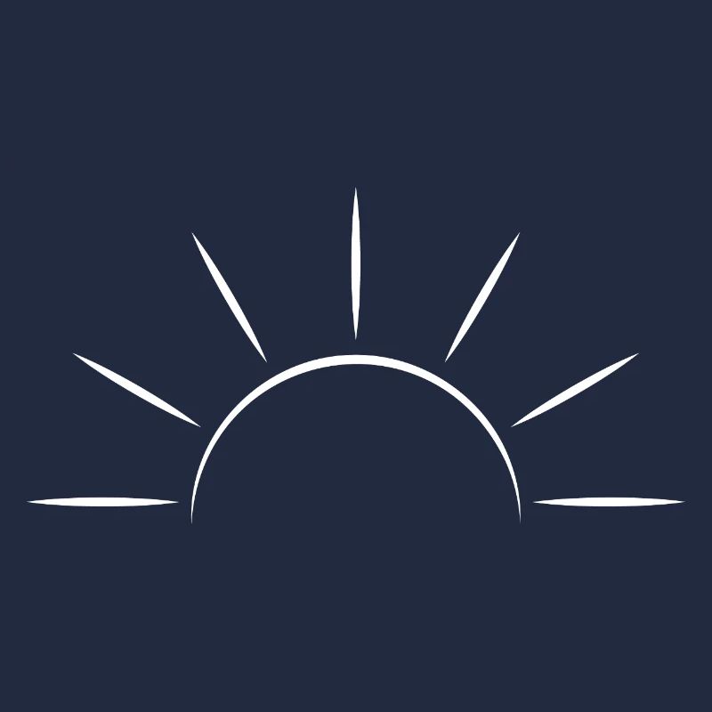 Sunrise white - Minimal Design