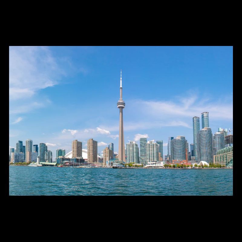 Ontario Toronto Skyline Panoramic View Canada