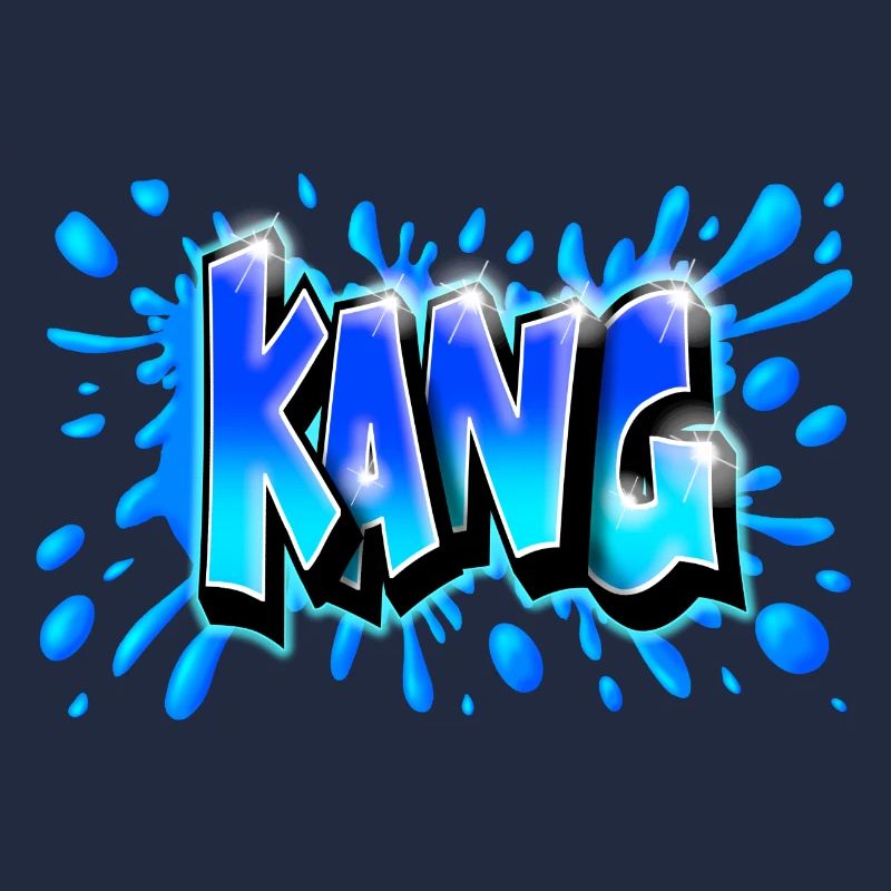 KANG GRAFFITI NAME PRINT