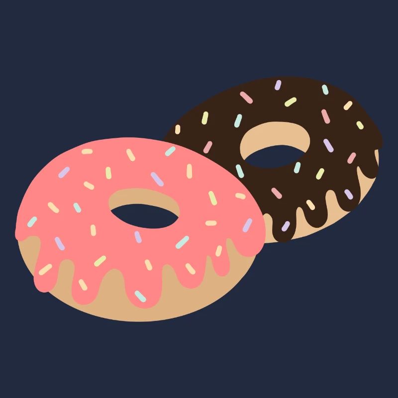 Schokoladen-Donuts