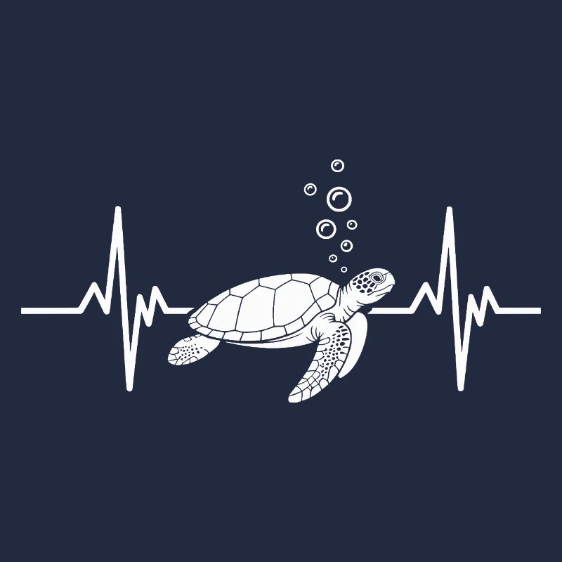 Underwater Ocean Turtle Design
