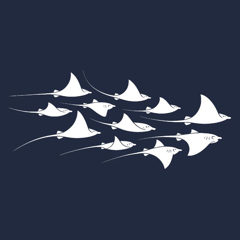 Manta Ray, Devil Ray, Stingray, Diver