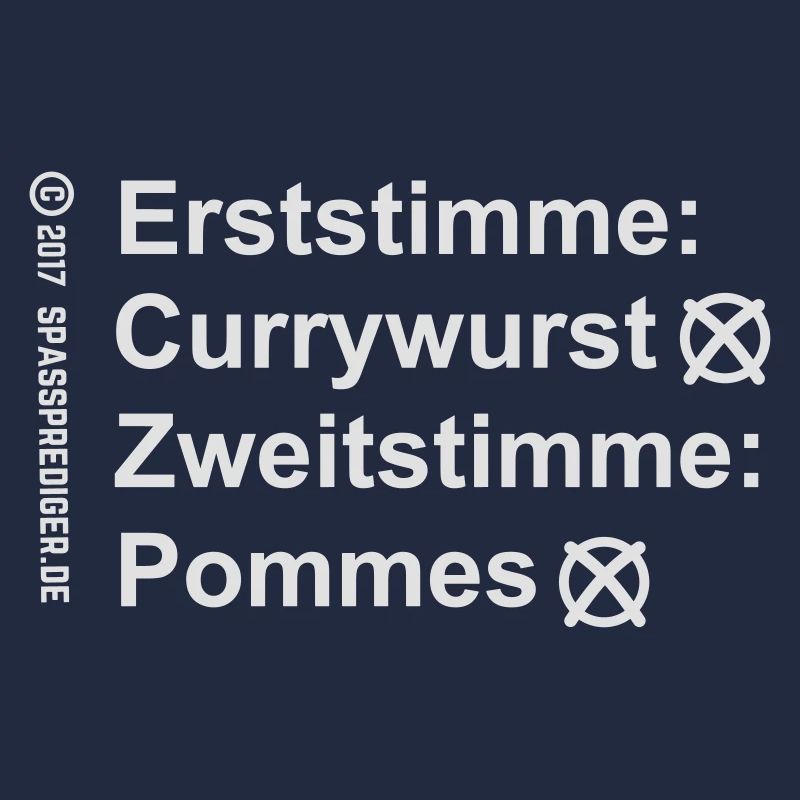Erststimme Currywurst