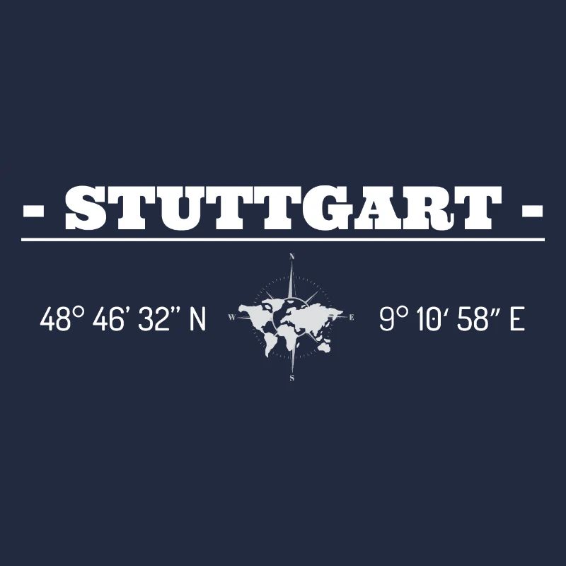Coordinates Stuttgart