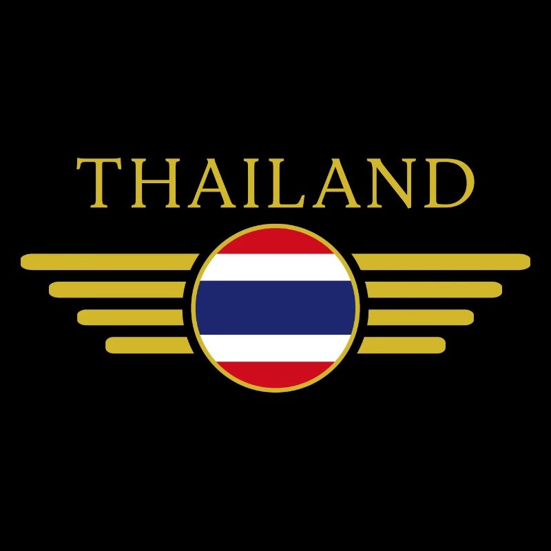 J’aime la Thaïlande, T-shirt design de style élégance