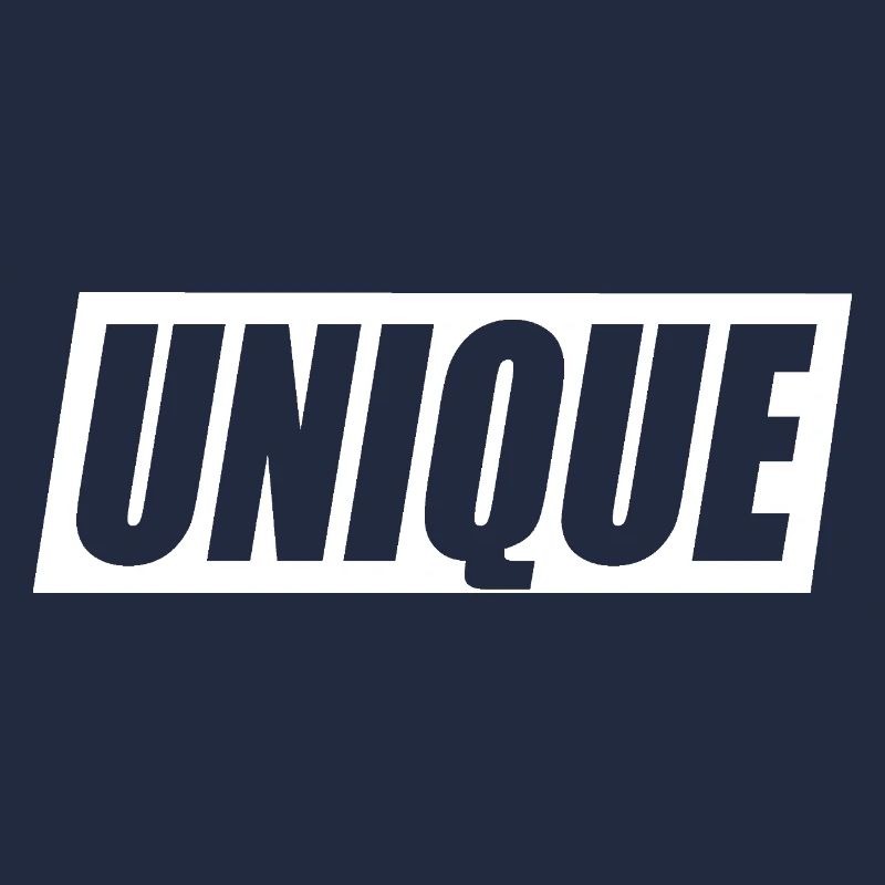 Unique Einzigartig Unikat Selbstwert Einzig Artig