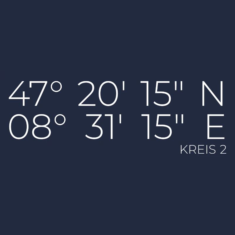 Coordinates District 2 Zurich
