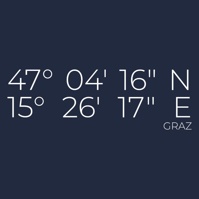 coordinates Graz, Austria