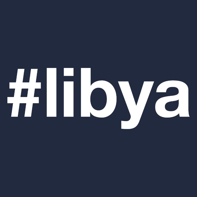 LIBYA Hashtag Libyen