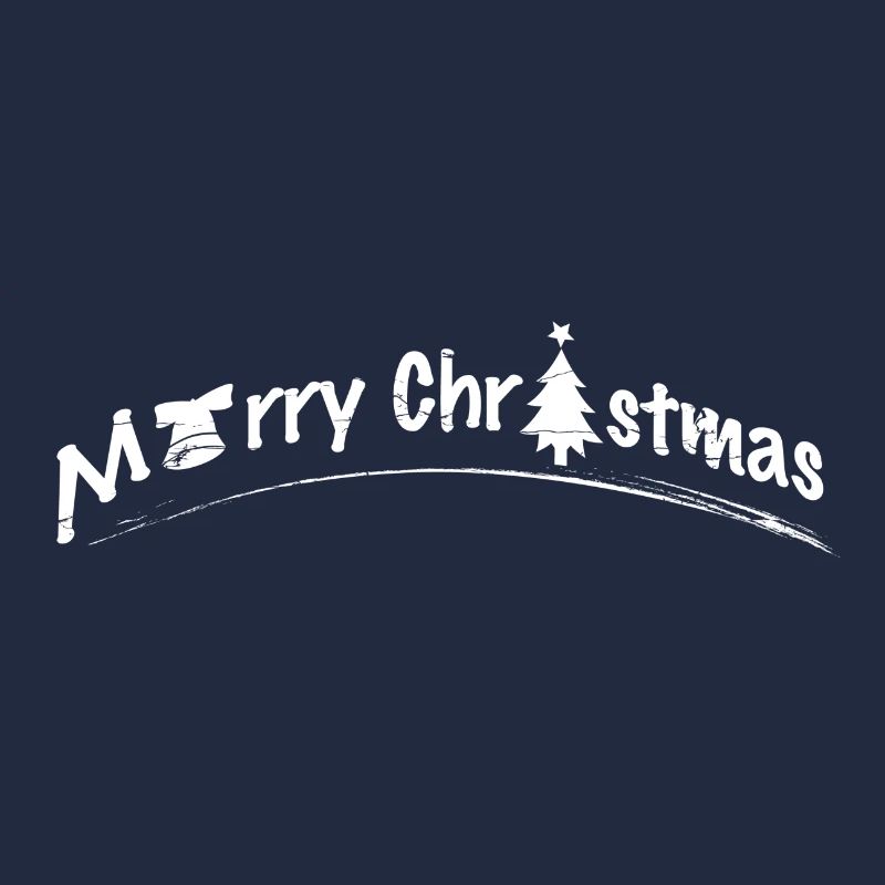 Joyeux Noël Lettrage Blanc